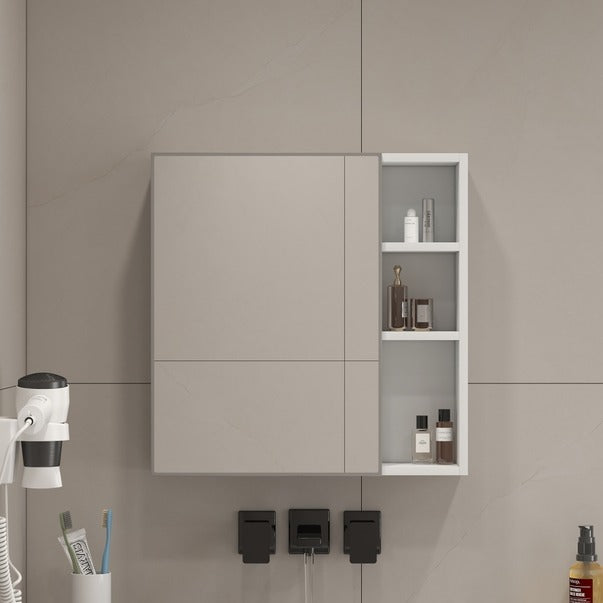 Mdf Bathroom Mirror Cabinet with Wall Mounted Storage
