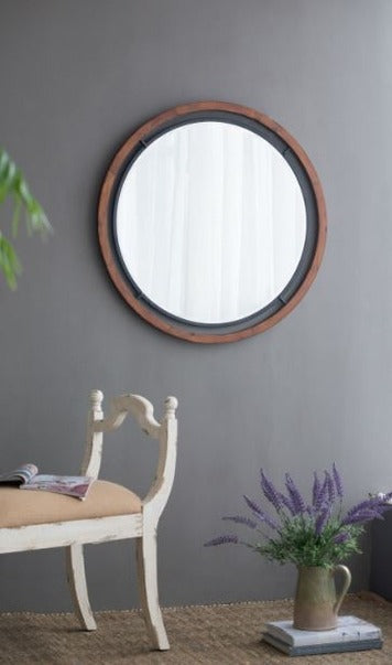 D32" Mogley Wall Mirror