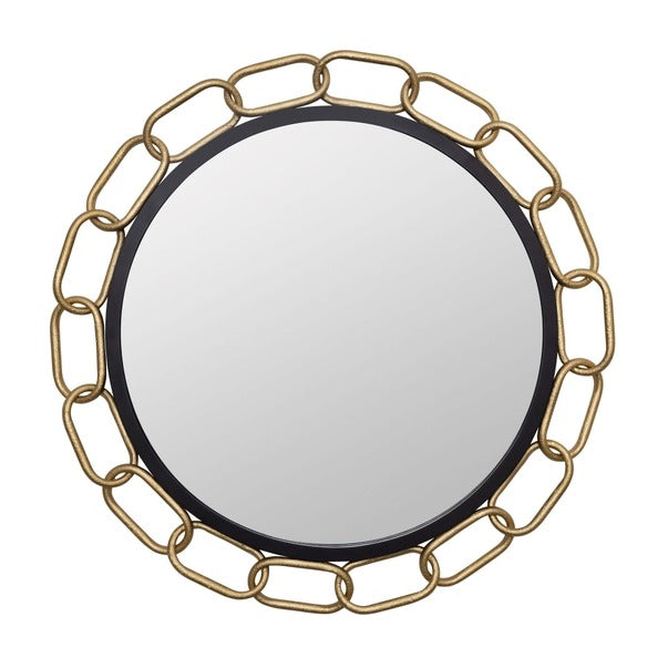 Chains of Love 30-in Round Wall Mirror