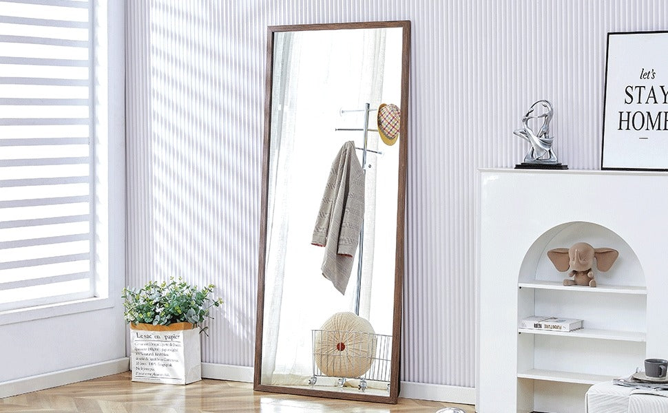 Solid Wood Frame Full-Length Dressing & Decorative Mirror3