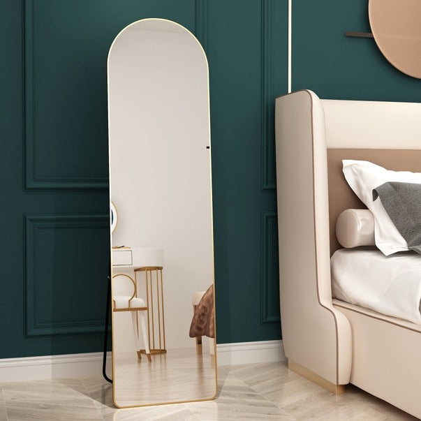 Third Gen Floor Mounted Full Length Aluminum Alloy Mirror