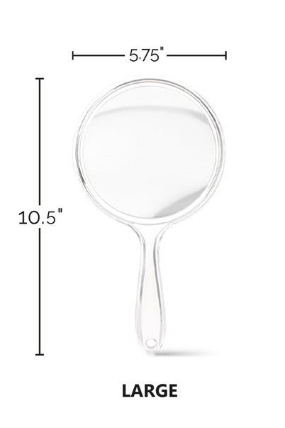 Double-Sided Magnifying Hand Mirror