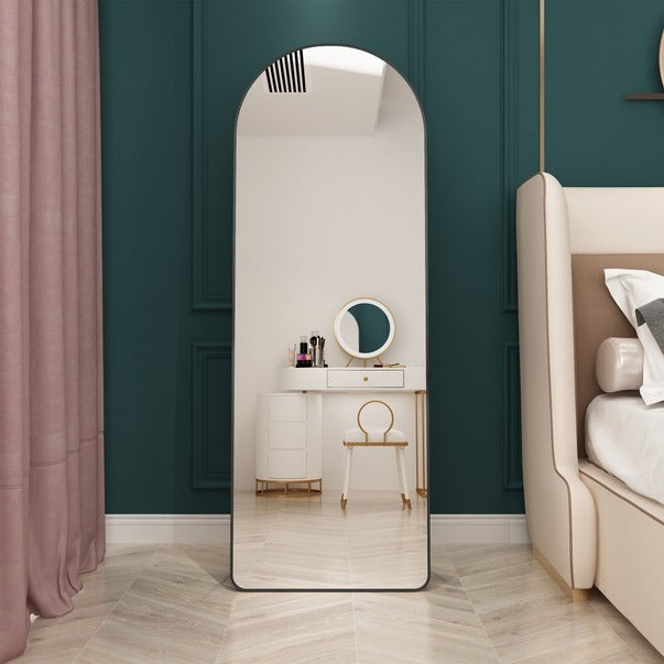 3rd Gen Floor Mounted Arched Aluminum Alloy Mirror