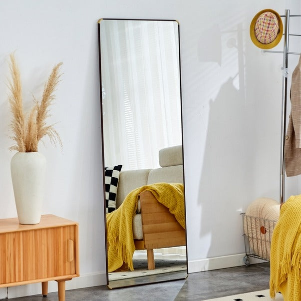 4th Gen Full-Length Walnut Mirror For Bathroom & Bedroom