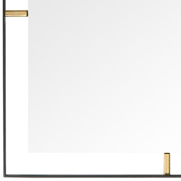 Framed 20-in Square Wall Mirror