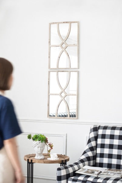 16" X 23" Rectangular Wooden Wall Mirrors