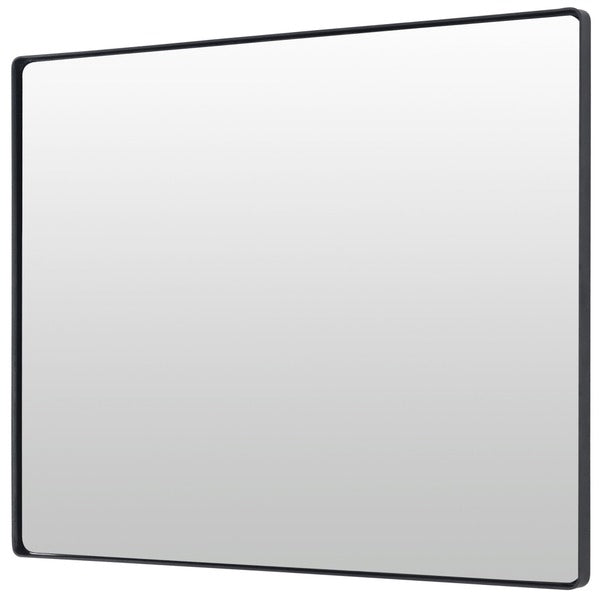 Kye 24x30-Inch Modern Rounded Rectangular Wall Mirror