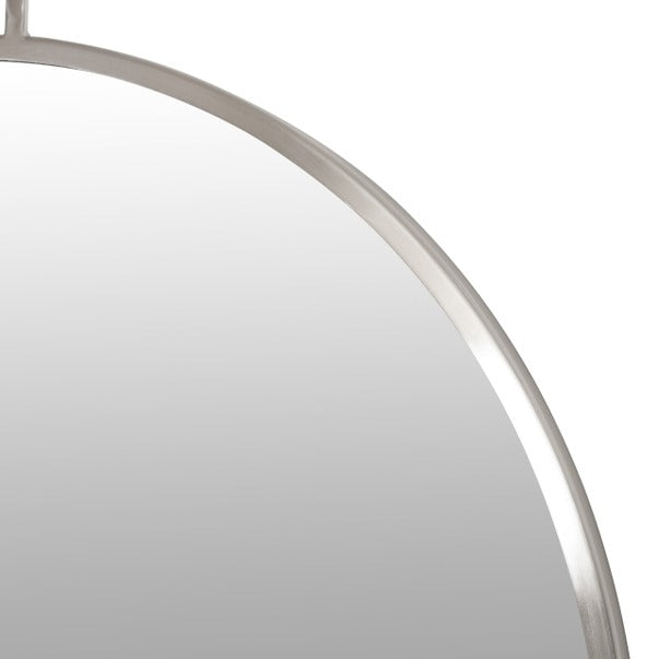 Stopwatch 30-in Round Accent Mirror