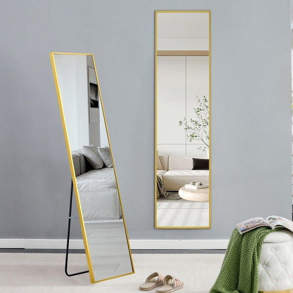 Aluminium Alloy Full Body Wall & Floor Mirror Decor