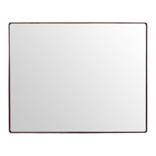 Kye 24x30 Rounded Rectangular Rose Gold Wall Mirror