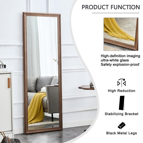 Third Generation, Solid Wood Frame Full Body Mirror