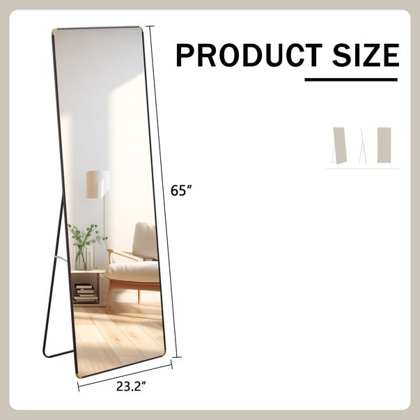 4th Gen Full-Length Walnut Mirror For Bathroom & Bedroom