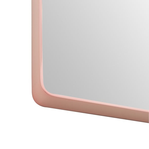 Kye 24x30 Rounded Rectangular Rose Gold Wall Mirror