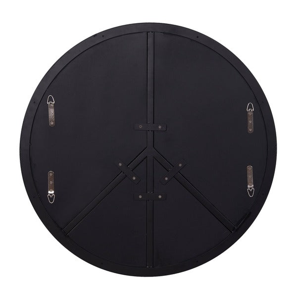 Paz 30-in Round Peace Sign Accent Mirror