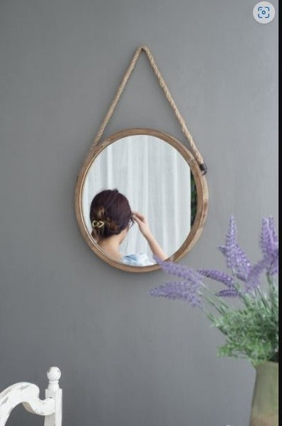 19x19x29.5" Rally Wood Mirror