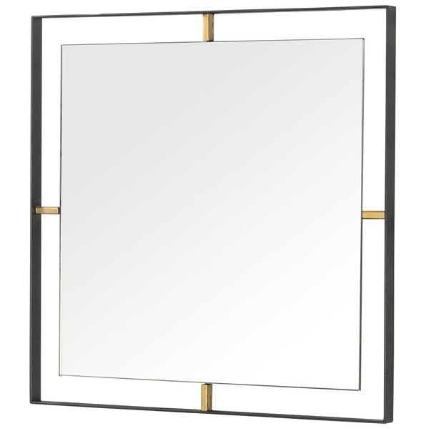 Framed 20-in Square Wall Mirror