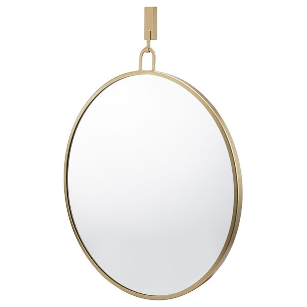 Stopwatch 30-in Round Accent Mirror