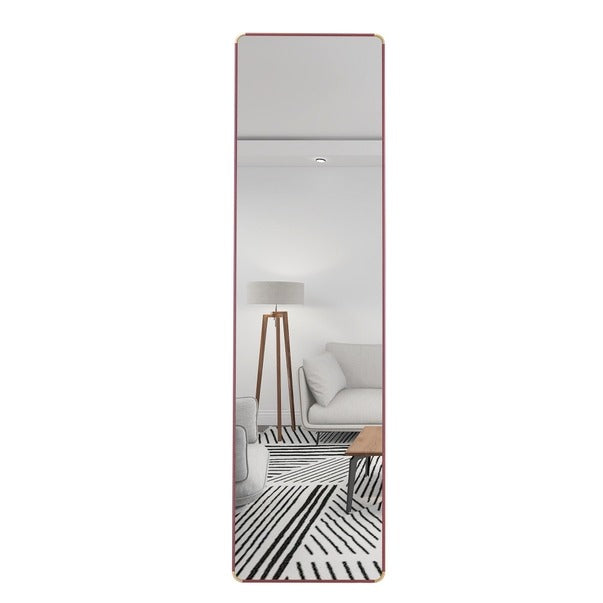 4th Gen Full-Length Red Sandalwood Mirror Wall Mounted