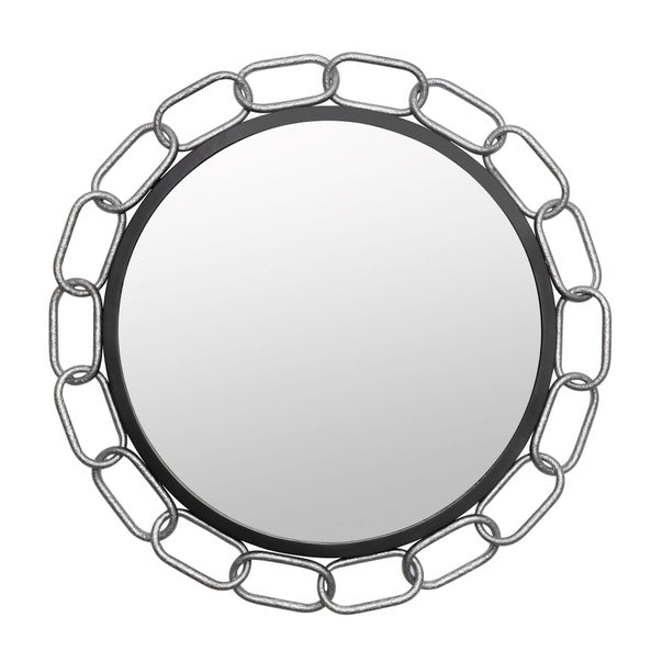 Chains of Love 30-in Round Wall Mirror