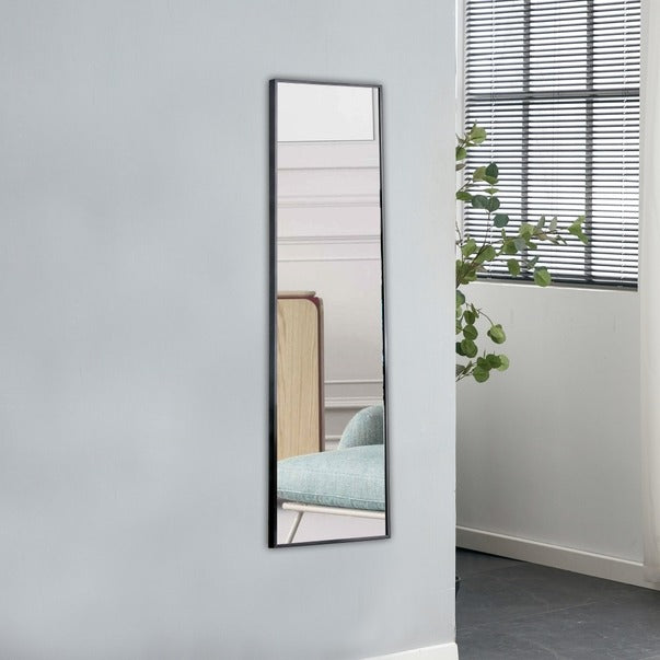 Aluminium Alloy Full Body Wall Mirror For Home & Store Decor