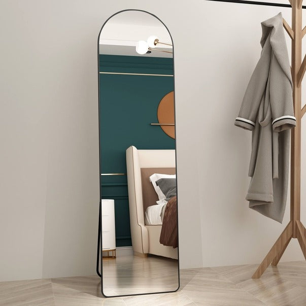 4th Gen Floor Mounted Arched Aluminum Alloy Mirror