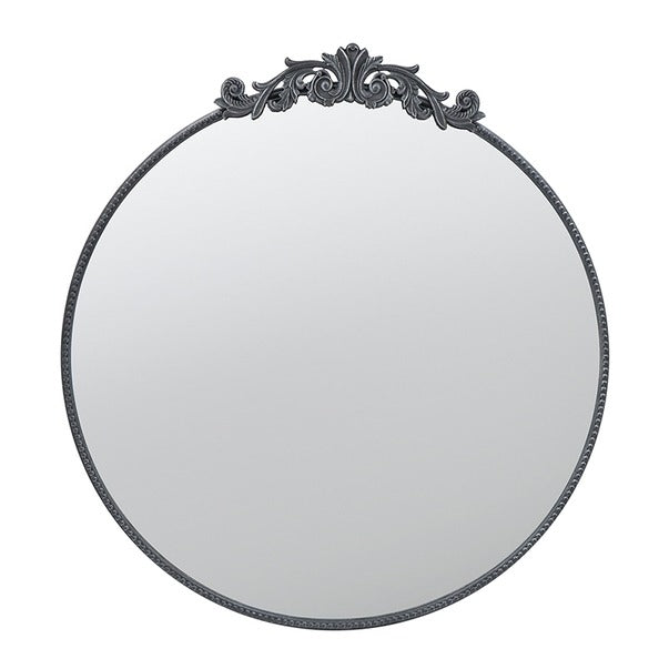 36" X 39" Classic Design Mirror with Round Shape and Baroque