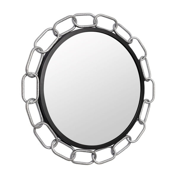 Chains of Love 30-in Round Wall Mirror