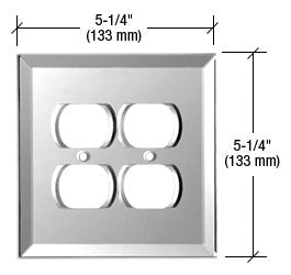 CRL Double Duplex Glass Mirror Plate