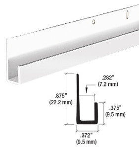 CRL 1/4" Standard Aluminum J-Channel