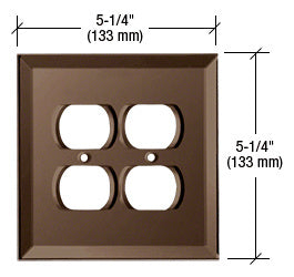 CRL Double Duplex Glass Mirror Plate