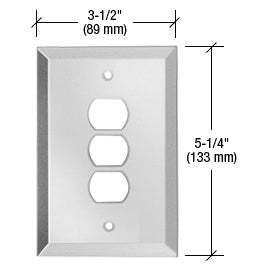 CRL Triple Despard Glass Mirror Plate