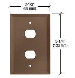 CRL Double Despard Glass Mirror Plate