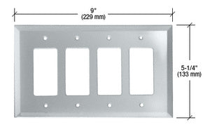 CRL Quad Designer Glass Mirror Plate