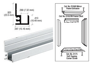 CRL "Make It Yourself" Mirror Frame Extrusion