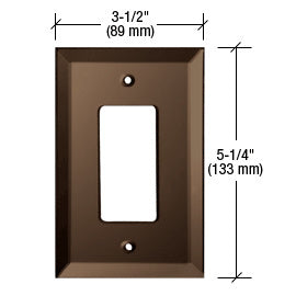 CRL Designer Glass Mirror Plate