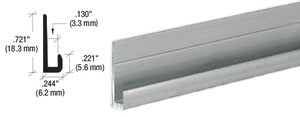 CRL Aluminum 1/8" "J" Channel