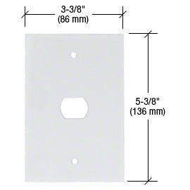 CRL Clear Single Despard Acrylic Mirror Plate