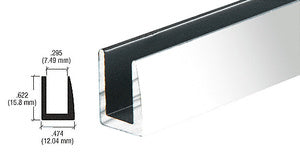 CRL 1/4" Single Channel With 5/8" High Wall