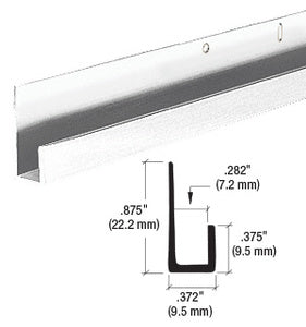 CRL 1/4" Standard Aluminum J-Channel