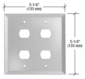 CRL Quad Despard Glass Mirror Plate