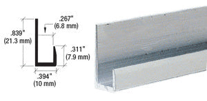 CRL Low Profile 1/4" J-Channel