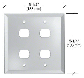 CRL Quad Despard Glass Mirror Plate