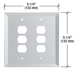 CRL Six Despard Glass Mirror Plate