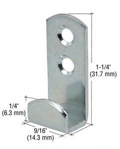CRL Anochrome Standard Mirror Clip with 5/16