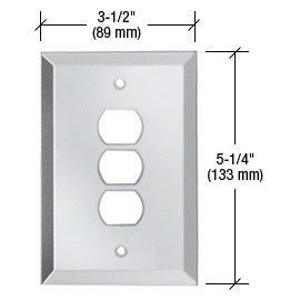 CRL Triple Despard Glass Mirror Plate