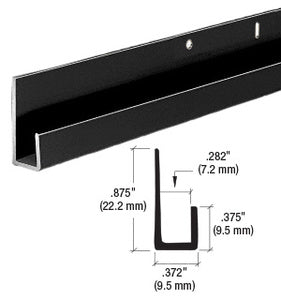 CRL 1/4" Standard Aluminum J-Channel