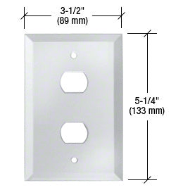 CRL Double Despard Glass Mirror Plate