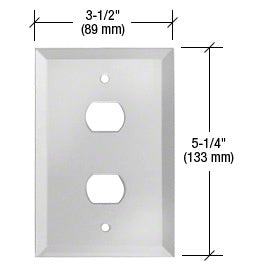 CRL Double Despard Glass Mirror Plate