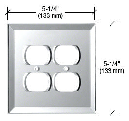 CRL Double Duplex Glass Mirror Plate