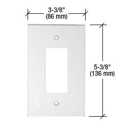 CRL Single Designer Acrylic Mirror Plate